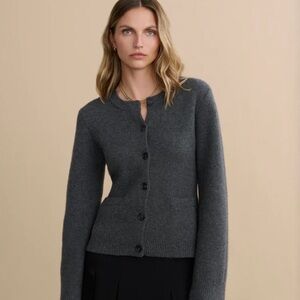 NWOT Jenni Kayne Cooper Cardigan Dark Grey